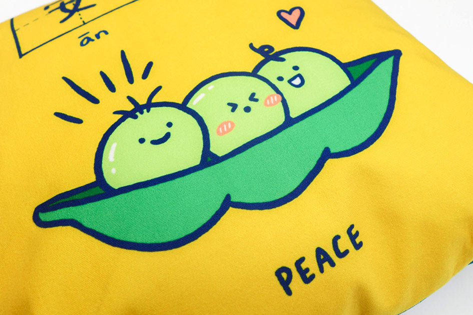 Slow Life and Peace Cushion Cover